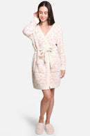 JCL1009 Leopard Super Lux Robe/Cardigan - MiMi Wholesale