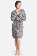 JCL1009 Leopard Super Lux Robe/Cardigan - MiMi Wholesale