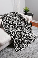 JCL1010 Super Lux Leopard Throw Blanket - MiMi Wholesale
