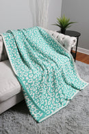 JCL1010 Super Lux Leopard Throw Blanket - MiMi Wholesale