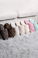 JCL1032 Leopard Super Lux Slipper - MiMi Wholesale