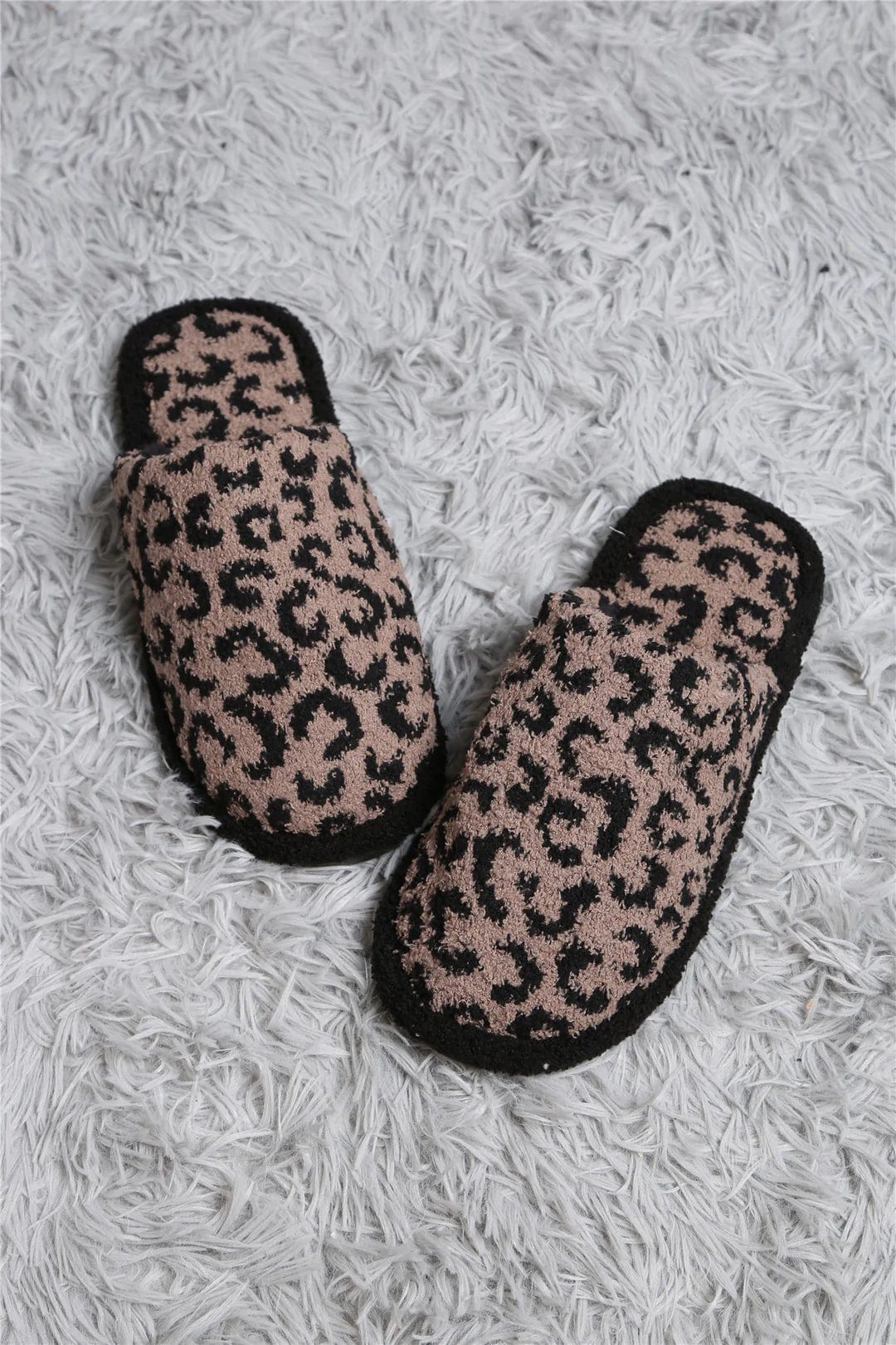 JCL1032 Leopard Super Lux Slipper - MiMi Wholesale