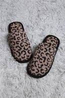 JCL1032 Leopard Super Lux Slipper - MiMi Wholesale