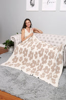 JCL2036 Flower Throw Blanket - MiMi Wholesale