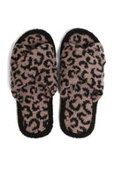 JCL2120 Leopard Super Lux Open-Toe Slipper - MiMi Wholesale