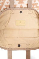 JCL2134 Boho Tribal Super Lux Microfiber Tote - MiMi Wholesale