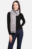 JCL2202 Leopard Super Lux Scarf - MiMi Wholesale