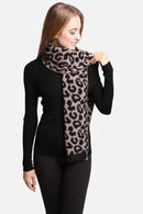 JCL2202 Leopard Super Lux Scarf - MiMi Wholesale