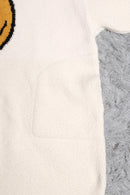 JCL4010 Super Lux Smiley Face Hooded Wearable Blanket - MiMi Wholesale