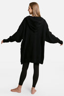 JCL4010 Super Lux Smiley Face Hooded Wearable Blanket - MiMi Wholesale