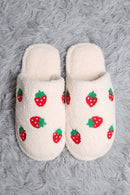 JCL4204-01 Super Lux Strawberry Slippers - MiMi Wholesale