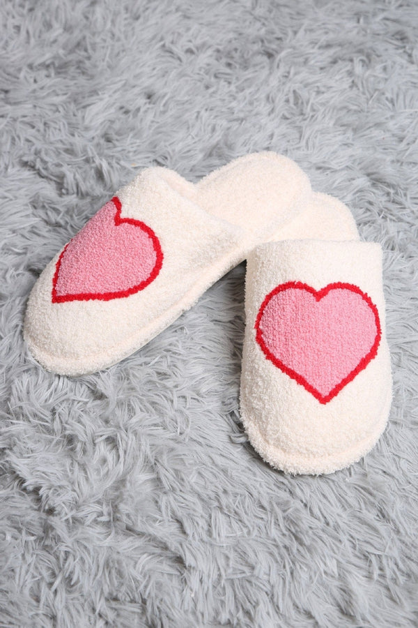 JCL4204-05 Super Lux Heart Slippers - MiMi Wholesale