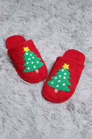 JCL4205-01 Super Lux Christmas Tree Slippers - MiMi Wholesale