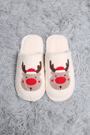 JCL4205-03 Super Lux Reindeer Slippers - MiMi Wholesale