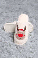 JCL4205-03 Super Lux Reindeer Slippers - MiMi Wholesale