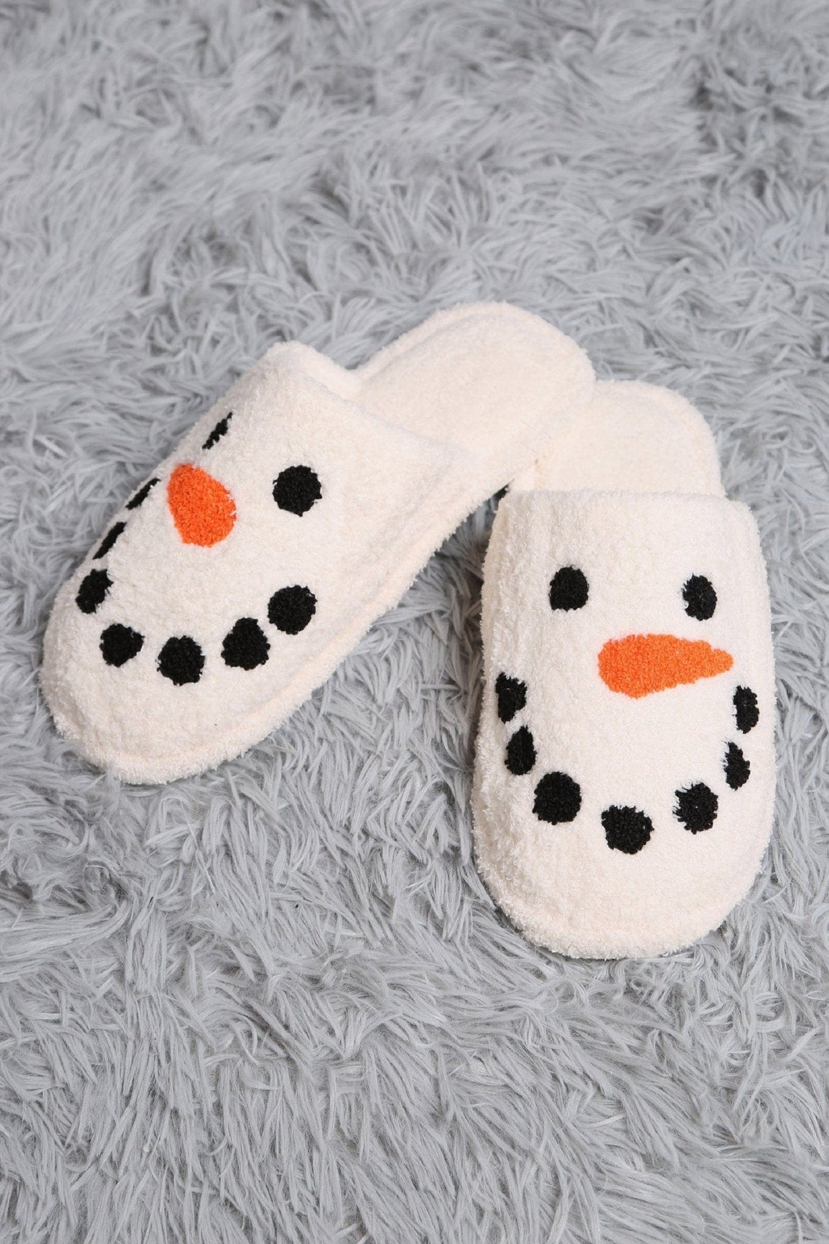 JCL4205-04 Super Lux Snowman Slippers - MiMi Wholesale