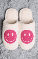 JCL4207 Super Lux Color Smiley Face Slippers - MiMi Wholesale