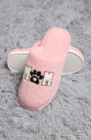 JCL4221 Super Lux Sequined Dog Mom Slippers - MiMi Wholesale