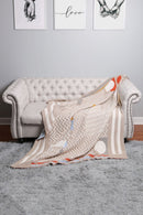 JCL4302 Geometric Pattern Throw Blanket - MiMi Wholesale