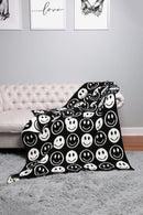 JCL4303 Super Lux Smiley Face Throw Blanket - MiMi Wholesale