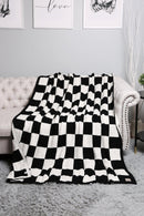 JCL4316 Super Lux Checkered Throw Blanket - MiMi Wholesale