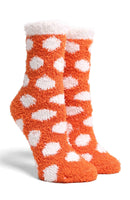 JCS119 Super Lux 6 Pcs Assorted Polka Dot Mini Crew Socks - MiMi Wholesale