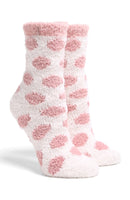 JCS119 Super Lux 6 Pcs Assorted Polka Dot Mini Crew Socks - MiMi Wholesale