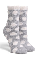 JCS119 Super Lux 6 Pcs Assorted Polka Dot Mini Crew Socks - MiMi Wholesale