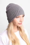 JH271 Solid Beanie With Ribbed Trim - MiMi Wholesale