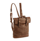 JNV0002 Parker Laser Cut Buckle Fold Over Backpack - MiMi Wholesale