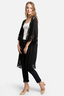 JP3000 Amiri Floral Crochet Kimono - MiMi Wholesale