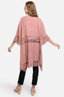 JP3000 Amiri Floral Crochet Kimono - MiMi Wholesale