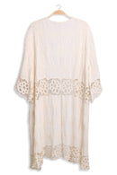 JP3000 Amiri Floral Crochet Kimono - MiMi Wholesale