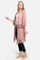 JP3000 Amiri Floral Crochet Kimono - MiMi Wholesale