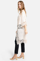 JP3000 Amiri Floral Crochet Kimono - MiMi Wholesale