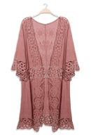 JP3000 Amiri Floral Crochet Kimono - MiMi Wholesale