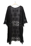 JP3000 Amiri Floral Crochet Kimono - MiMi Wholesale