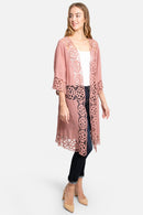 JP3000 Amiri Floral Crochet Kimono - MiMi Wholesale