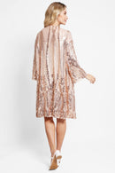 JP3520 Brielle Sequin Kimono - MiMi Wholesale