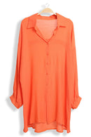 JP5007 Claire Oversized Long Sleeve Cover Up - MiMi Wholesale