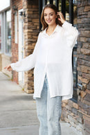JP5007 Claire Oversized Long Sleeve Cover Up - MiMi Wholesale