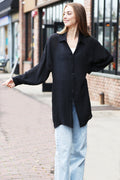 JP5007 Claire Oversized Long Sleeve Cover Up - MiMi Wholesale