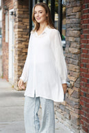 JP5007 Claire Oversized Long Sleeve Cover Up - MiMi Wholesale