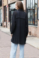 JP5007 Claire Oversized Long Sleeve Cover Up - MiMi Wholesale