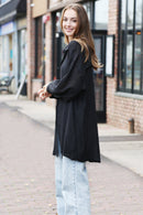 JP5007 Claire Oversized Long Sleeve Cover Up - MiMi Wholesale