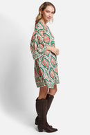 JP5107 Genesis Abstract Cover Up Dress - MiMi Wholesale