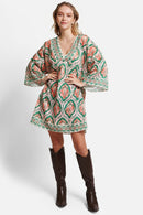 JP5107 Genesis Abstract Cover Up Dress - MiMi Wholesale