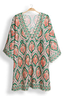 JP5107 Genesis Abstract Cover Up Dress - MiMi Wholesale