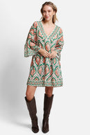 JP5107 Genesis Abstract Cover Up Dress - MiMi Wholesale