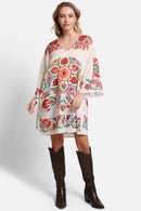 JP5112 Audrey Abstract Cover Up Dress - MiMi Wholesale